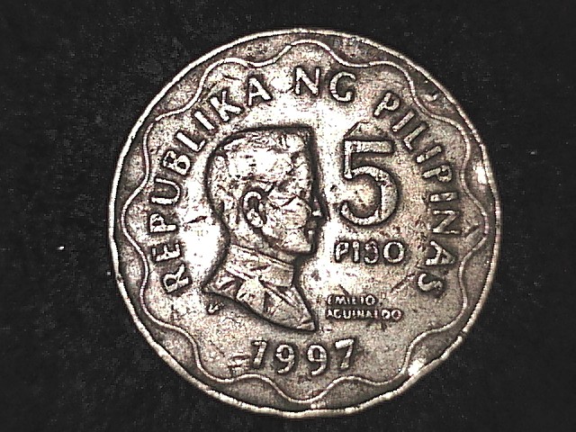 1997-Philippines-5-Peso-Bsp---Mintmark?